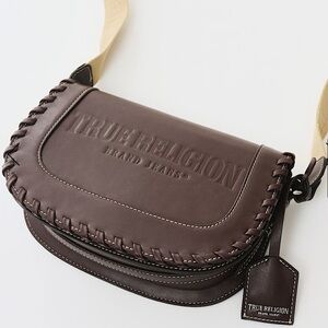 True Religion Stitch Saddle Bag